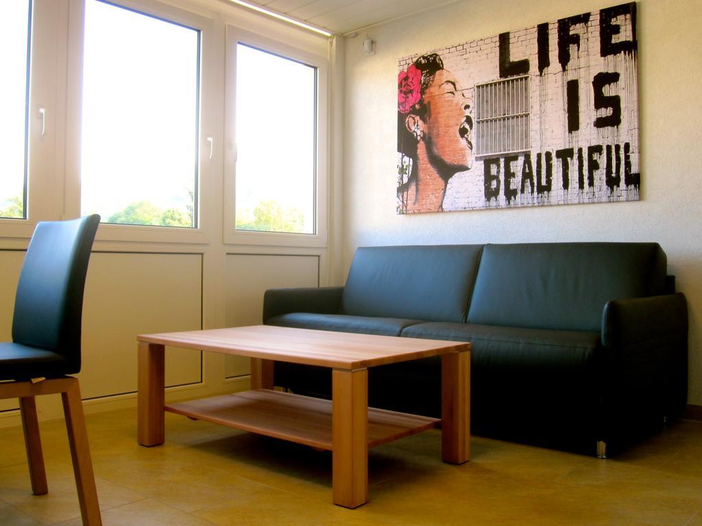 הכינגן Ferienwohnung Am Ziegelbach מראה חיצוני תמונה